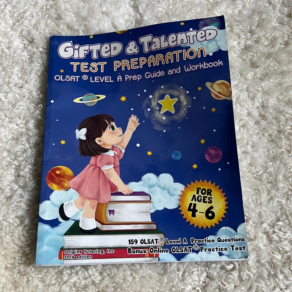 Gifted and Talented Kids Test Preparation Book 4-6